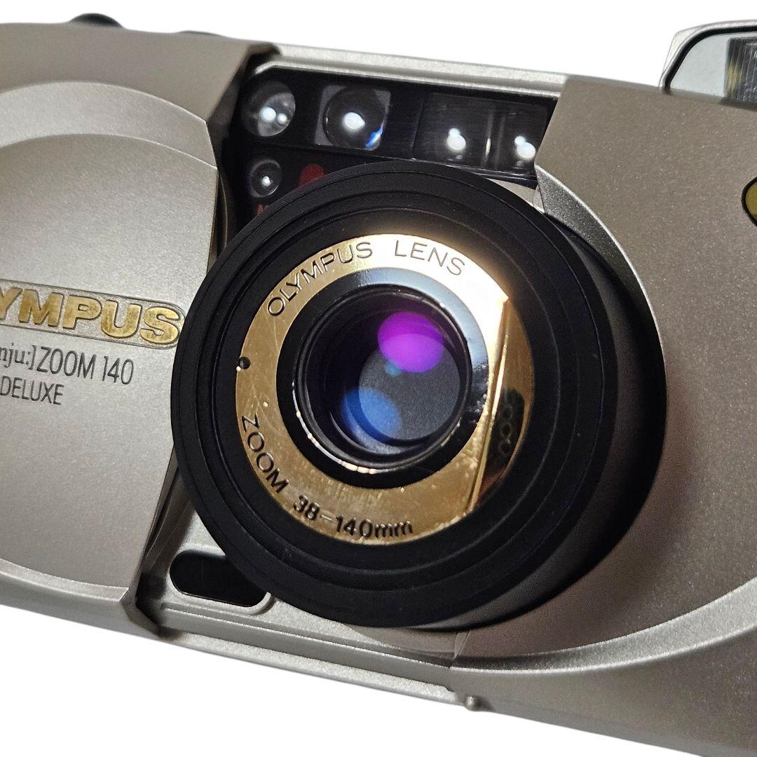 OLYMPUS μ ZOOM 140 DELUXE フィルムカメラ - メルカリ