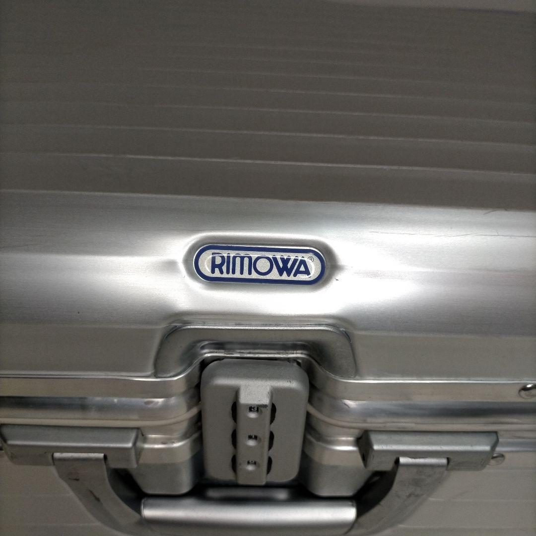 JB【廃盤 希少】RIMOWAトパーズ 63L ２輪 スーツケース 青ロゴ