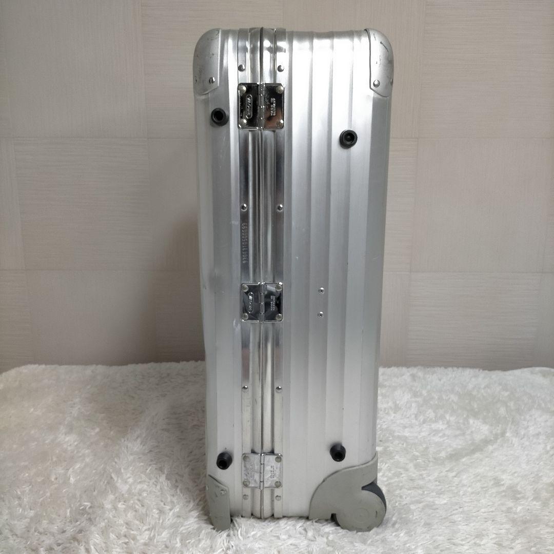 JB【廃盤 希少】RIMOWAトパーズ 63L ２輪 スーツケース 青ロゴ