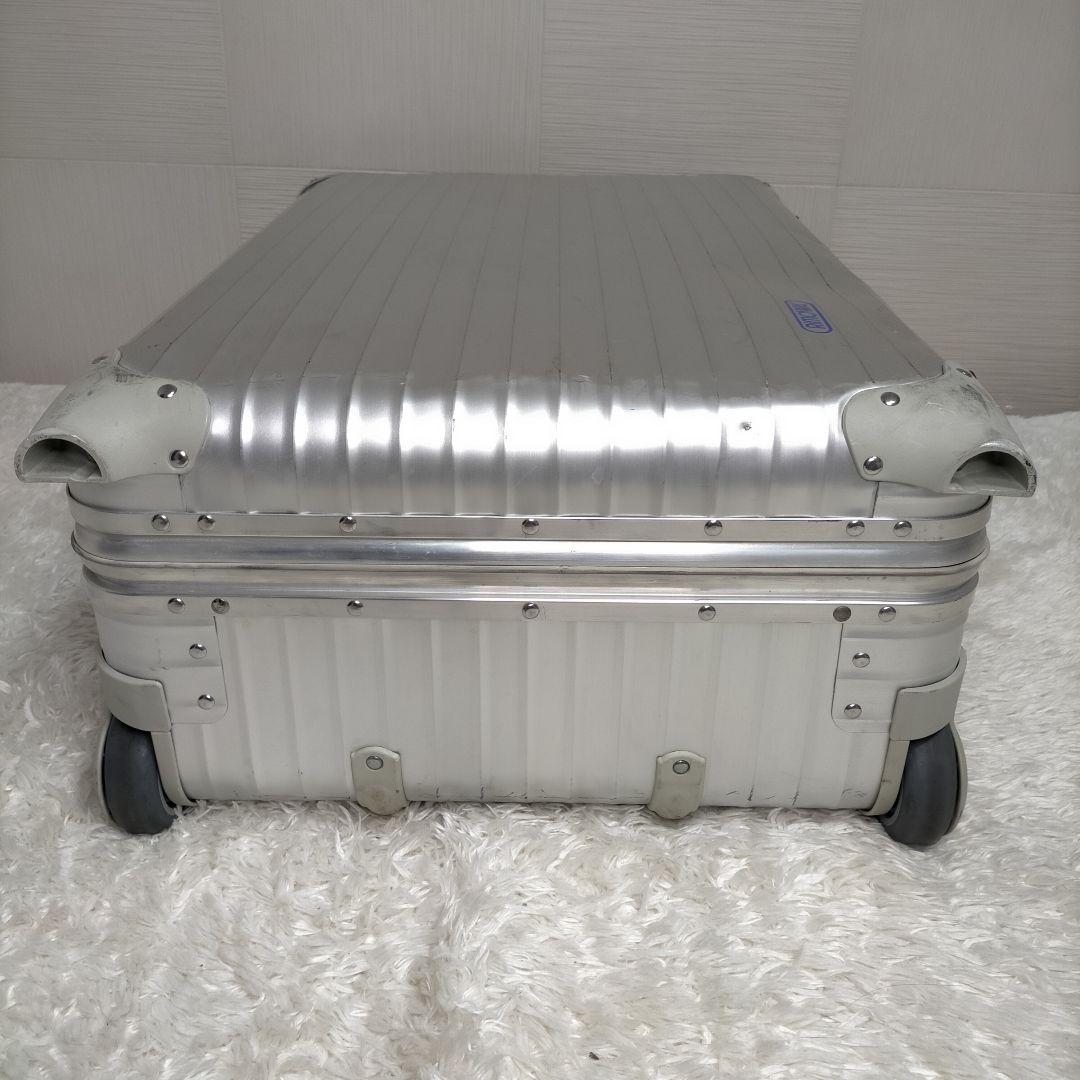 JB【廃盤 希少】RIMOWAトパーズ 63L ２輪 スーツケース 青ロゴ