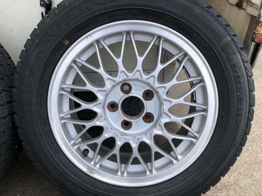 社外 スバル 純正OP STI BBS 15インチ ホイール アルミ 訳アリ品