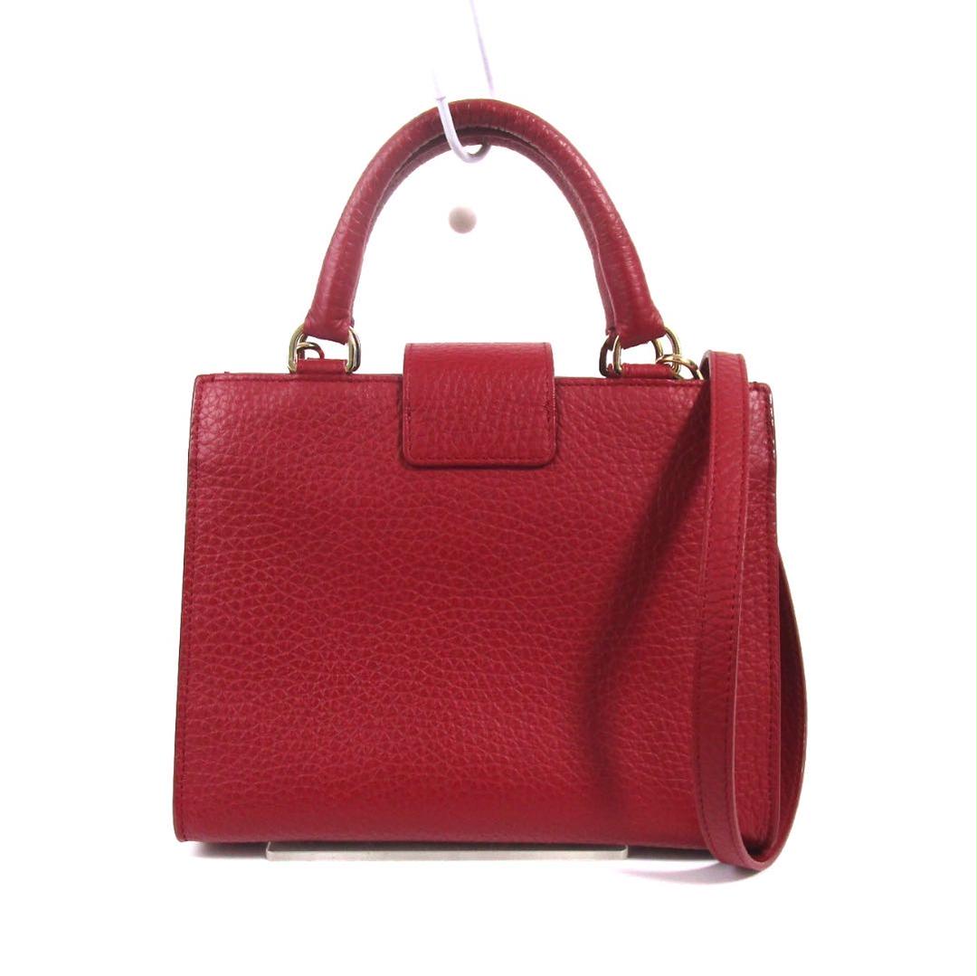 大人気HOT ✨未使用に近い✨フルラ ハンドバッグ レッド 正規品 xolCh-m16815393252 FLO S 2WAY 人気100%新品