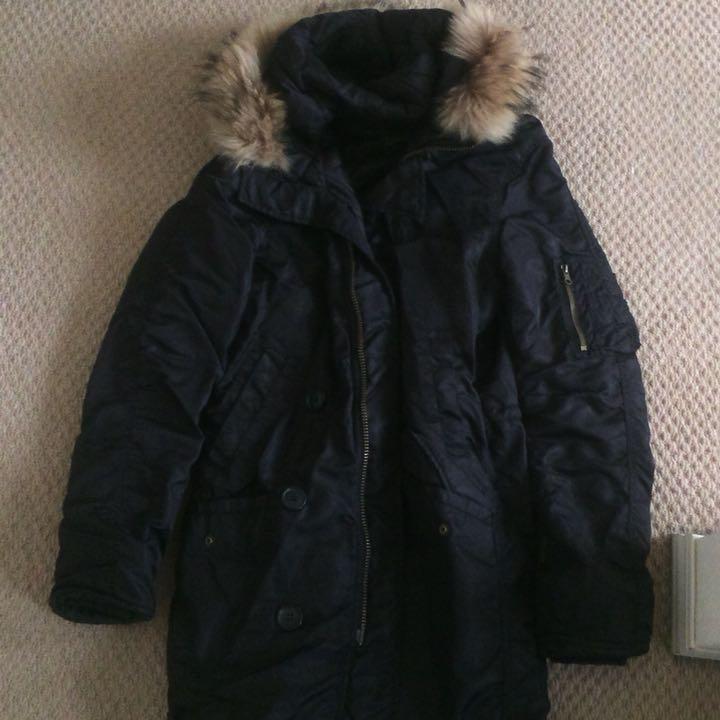 フード付きダウンコート 5,950円