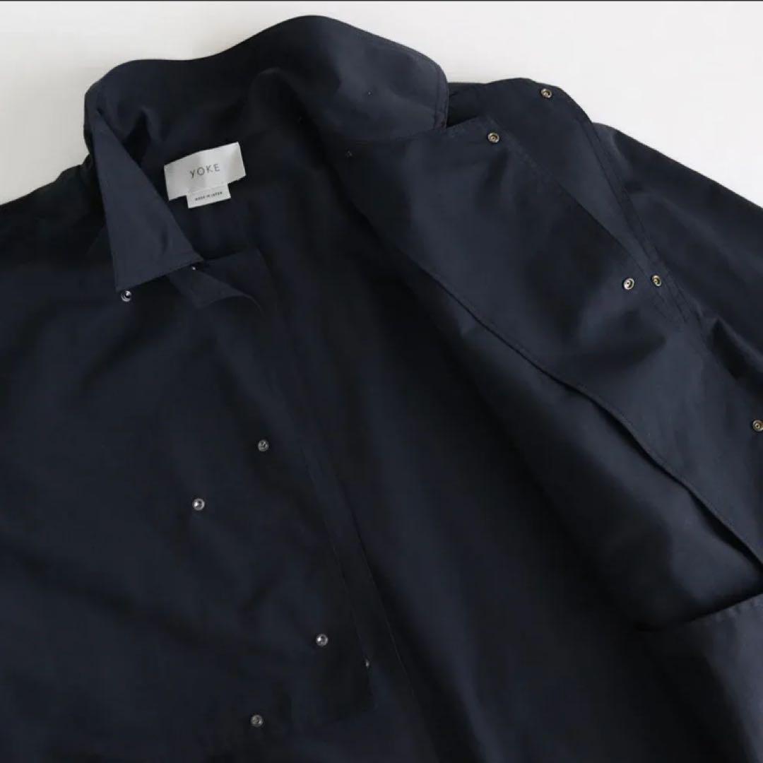 YOKE ヨーク DETACHABLE DUSTER COAT NAVY 紺