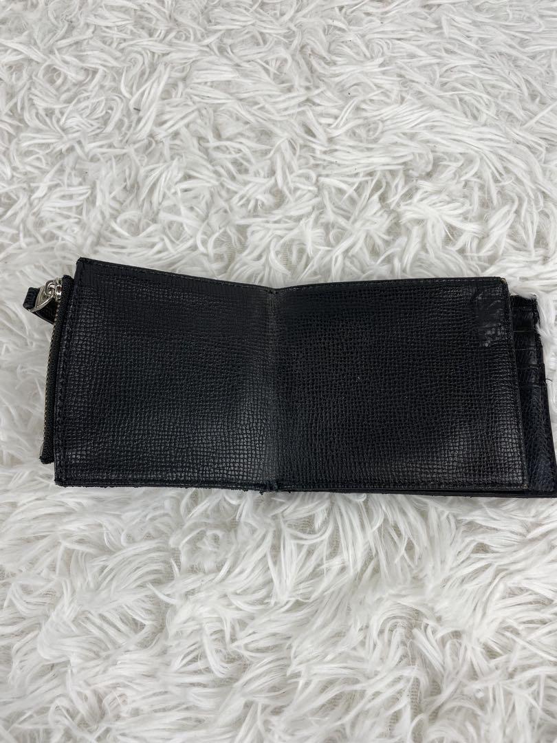 Maison Margiela 三つ折り財布　ブラック　4ステッチ