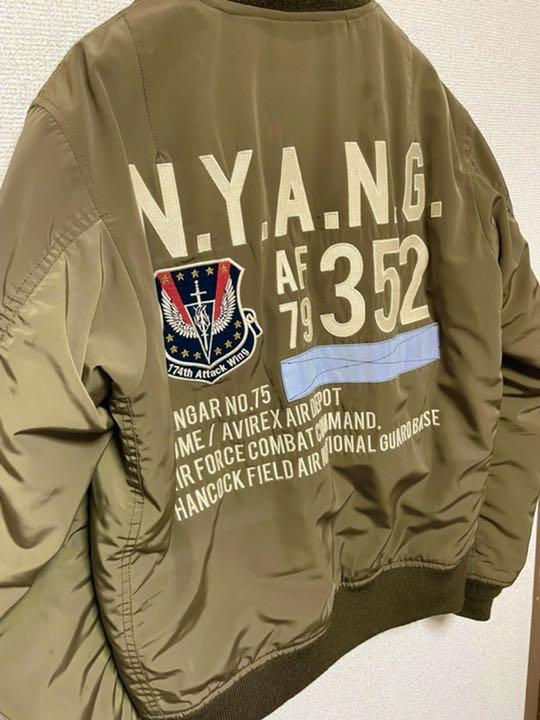 お買い得!】 Guard National Air MA-1 AVIREX - フライトジャケット お買い得!】 Guard National Air MA-1 AVIREX - フライトジャケット