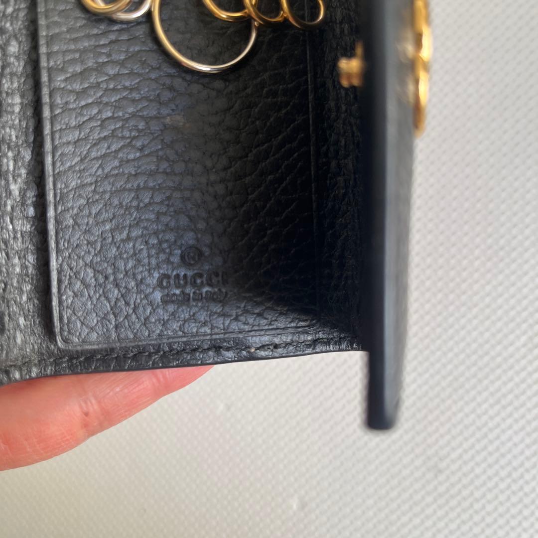 GUCCI GGパターン レザーキーケース GUCCI GGパターン レザーキーケース