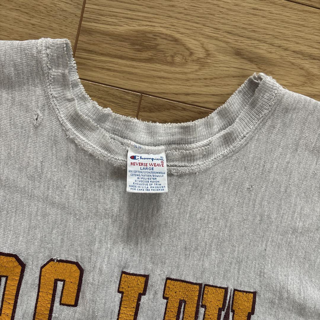 90s USA製　カットオフ！　reverse weave リバースウィーブ