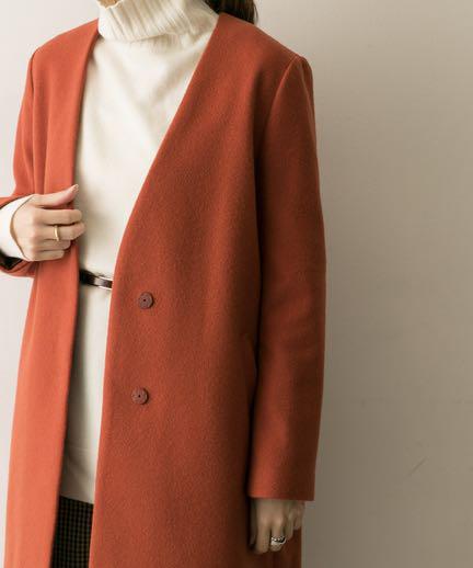 URBAN RESEARCH　ノーカラーコート SENSE OF PLACE by URBAN RESEARCH ノーカラーコート コート