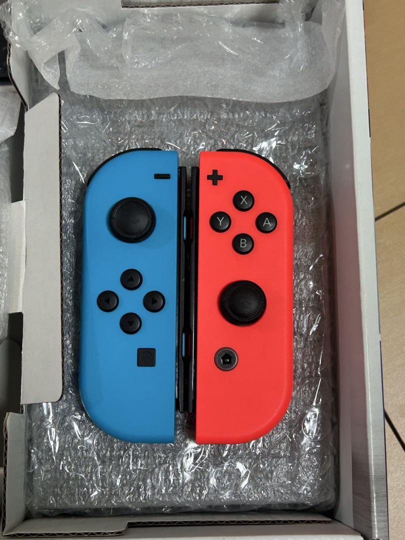 【美品・完品】Nintendo Switch 本体 ネオンブルー/ネオンレッド