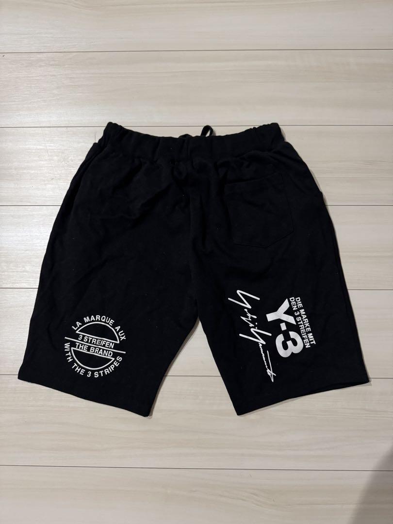 Y-3 BLACKショートパンツ