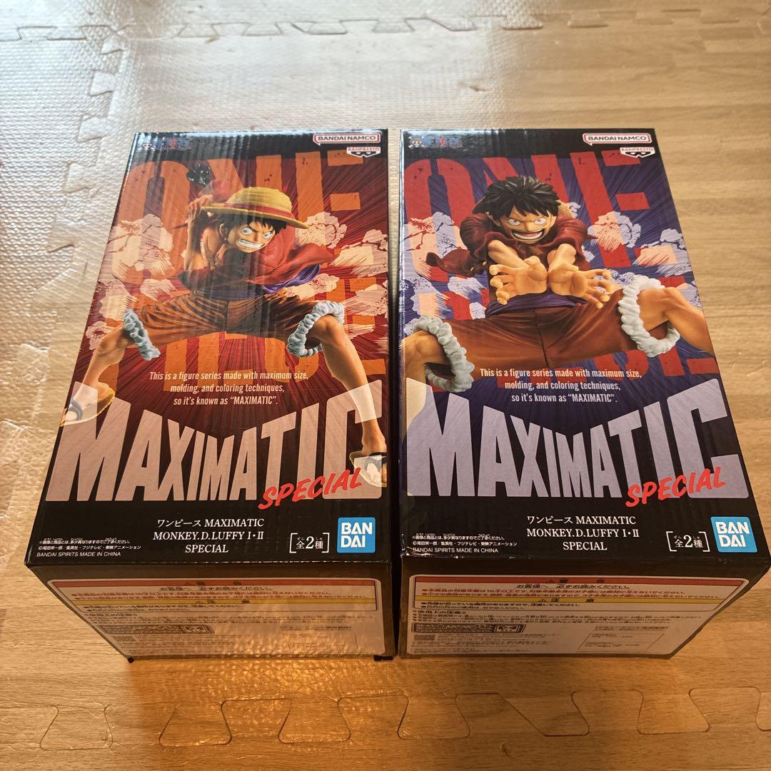 女の子向けプレゼント集結 MAXIMATIC ワンピース SPECIAL メルカリ - 2体セット ルフィ コミック・アニメ