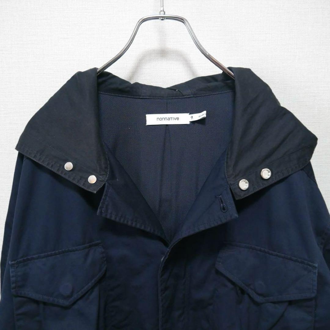 nonnative HUNTER HOODED COAT C/L TWILL