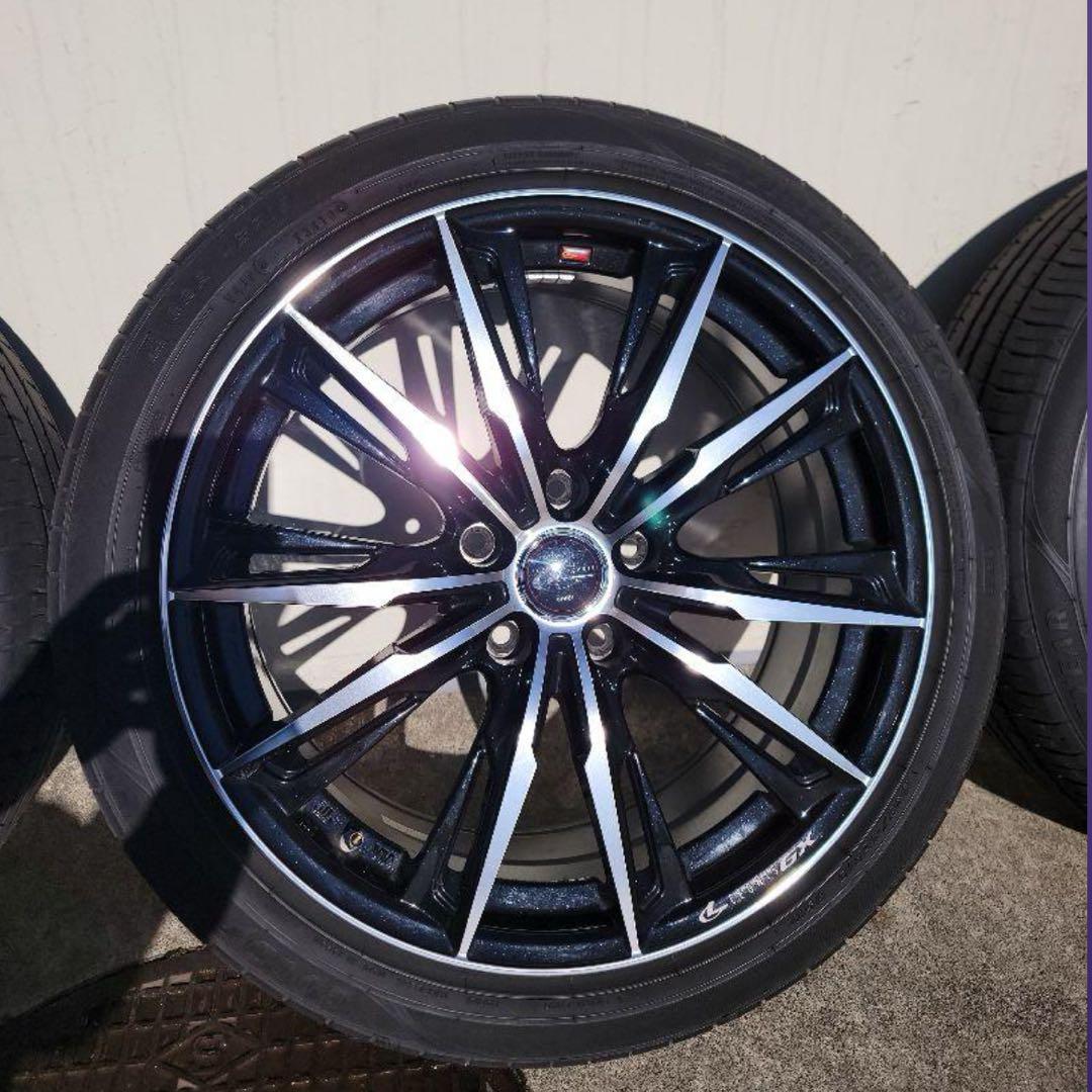 18インチ　タイヤホイールセット.225/45R18　ウェッズ　WEDS