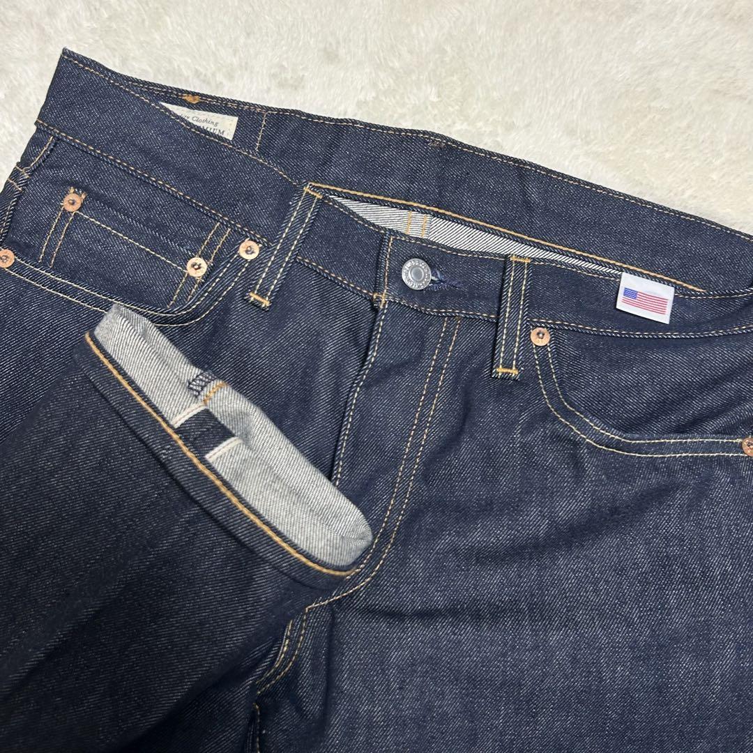 USA製】リーバイスプレミアム 511 極美品 超濃紺 リジッド W30