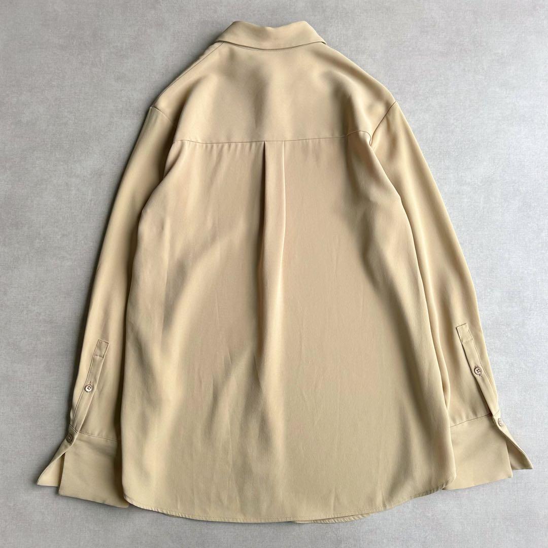 美品△2020△Deuxieme Classe // EDENシャツ ベージュ