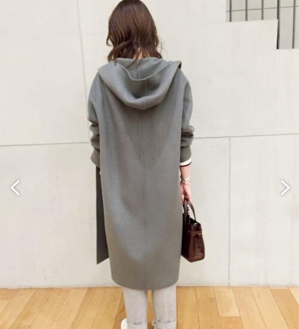 【最終値下げ】トゥモローランド　シャルムリバー フーデッドガウンコート
