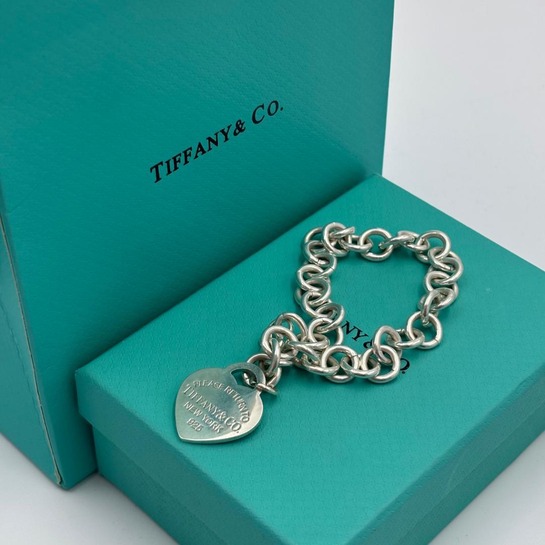 Tiffany & Co. ハートチャーム TIFFANY & Co. シルバーブレスレット ハートチャーム