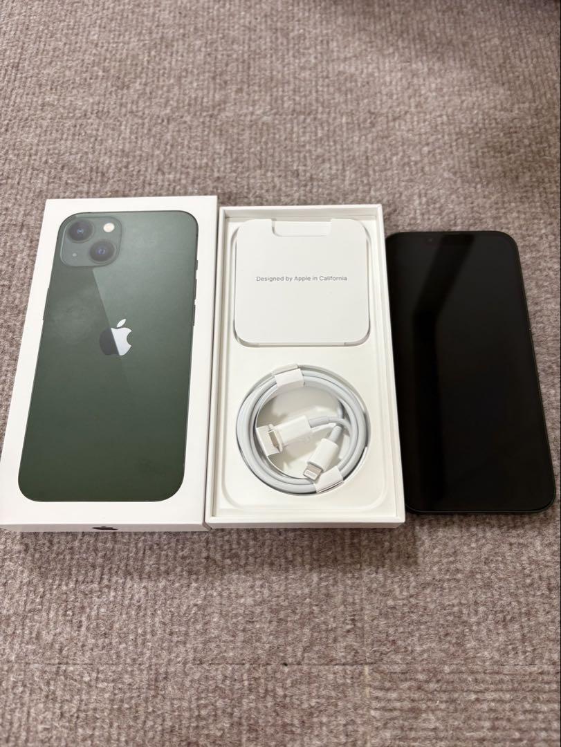 Apple iPhone 13 グリーン 本体