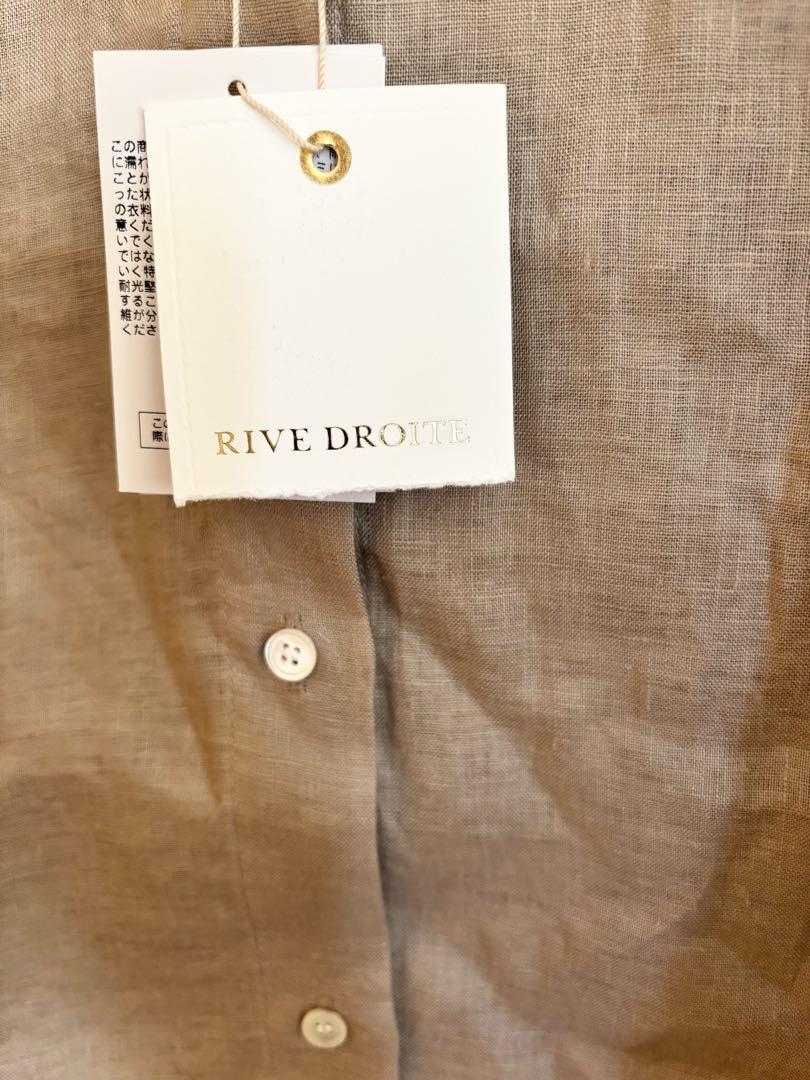RIVE DROITE リネンルーズシャツ 新品タグつき 長袖