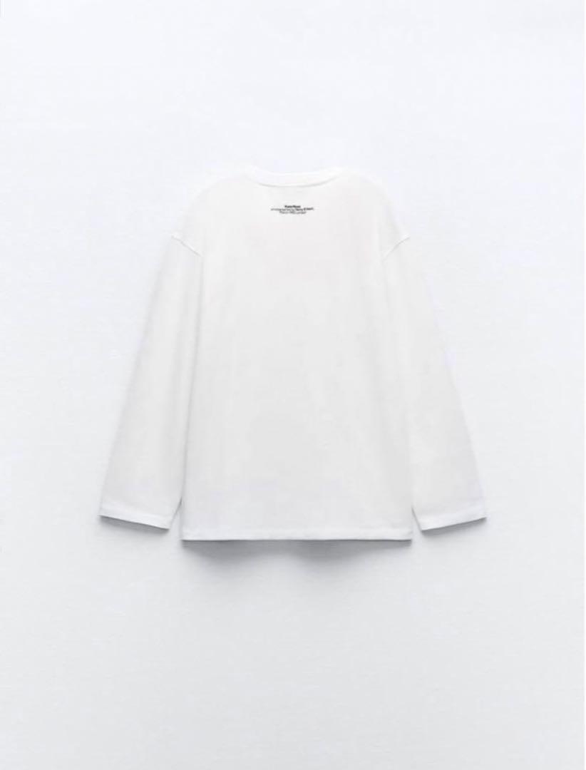 新品！タグ付き】ZARA ザラ ケイトモス KATE MOSS ロングTシャツ