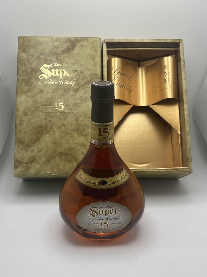【超美品】スーパーニッカ レアオールド 15年熟成 箱付き 終売品