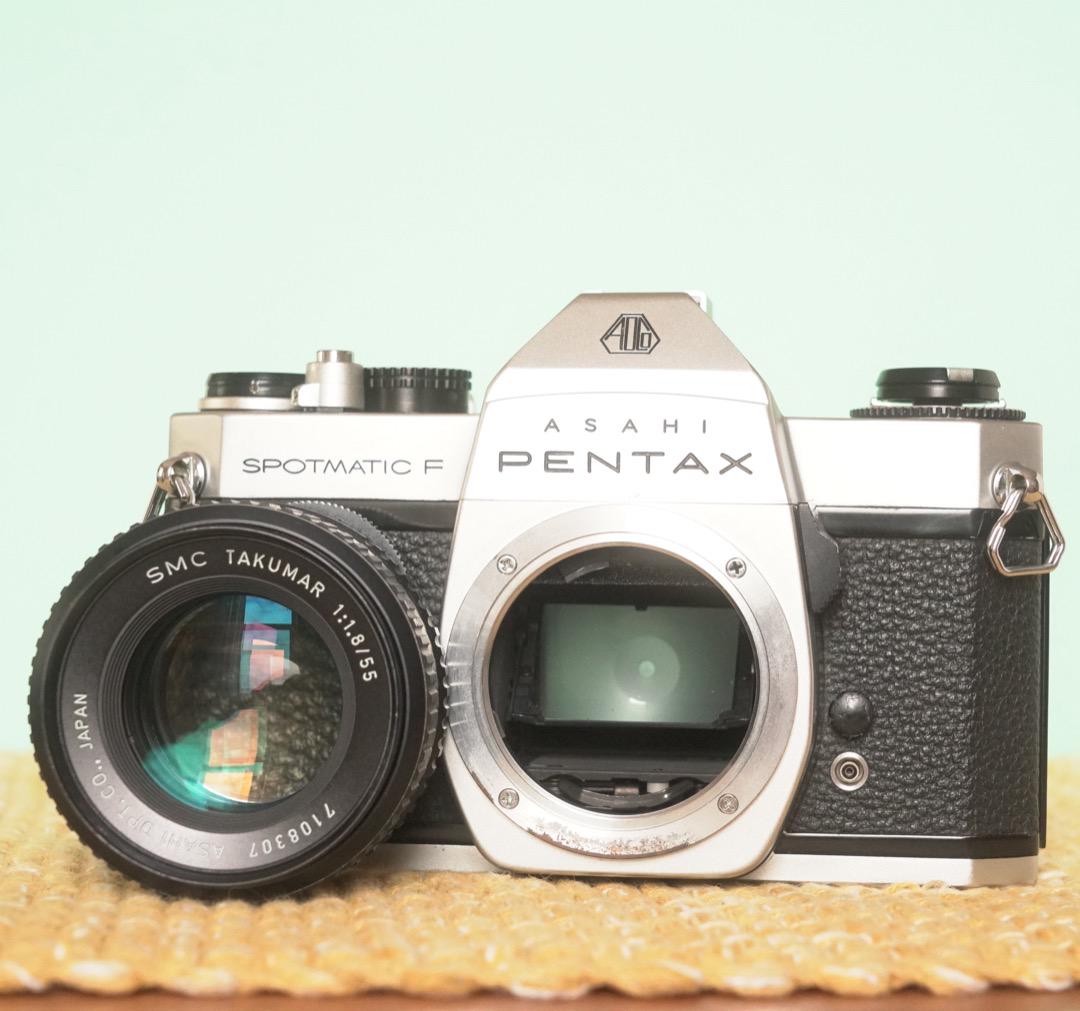 完動品◎ペンタックスSPF × 55mm f1.8 フィルムカメラ #337 - メルカリ 完動品◎ペンタックスSPF × 55mm f1.8 フィルムカメラ #337 - メルカリ