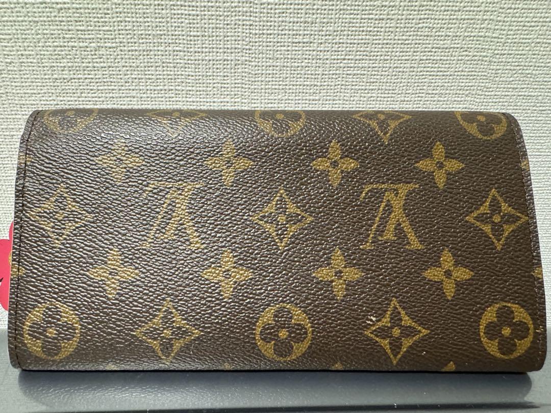 ルイヴィトン　LV 長財布　ブラウン