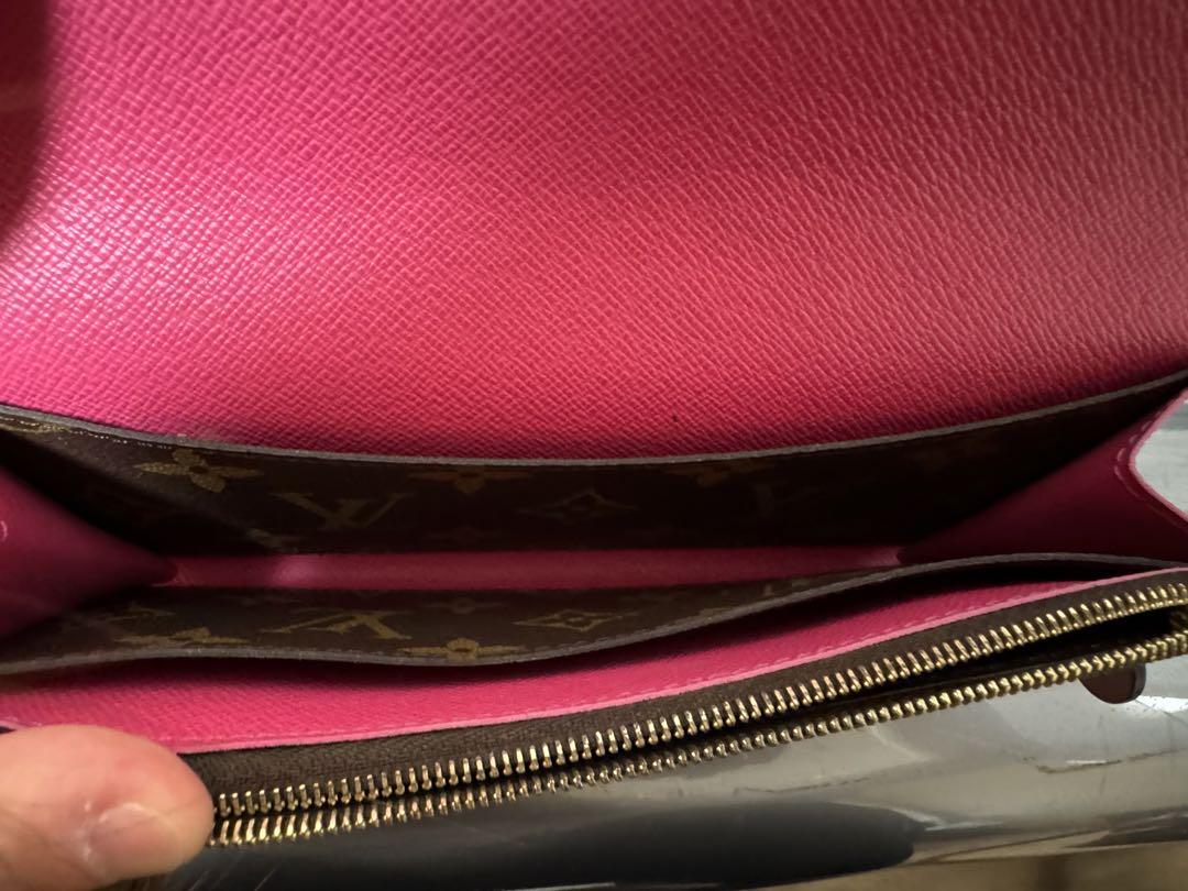 ルイヴィトン　LV 長財布　ブラウン