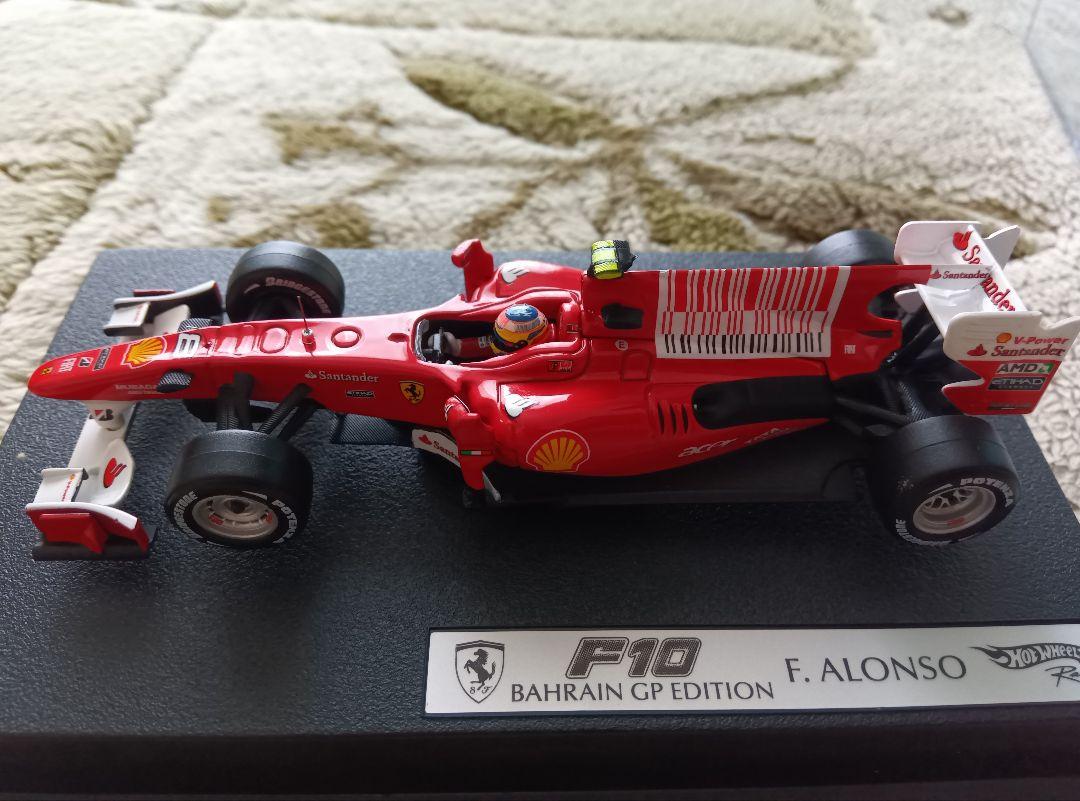 直筆サイン】フェラーリ F10 アロンソ バーレーンエディション