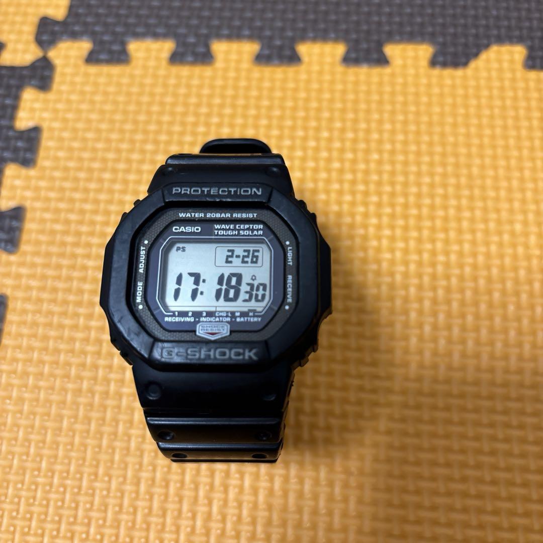 GW-5600CFJ カシオ G-SHOCK 2924 電波ソーラー 稼働中 時計