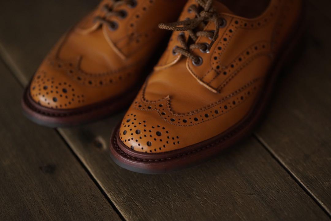 美品 Tricker’s トリッカーズ 5633 BOURTON ウイングチップ