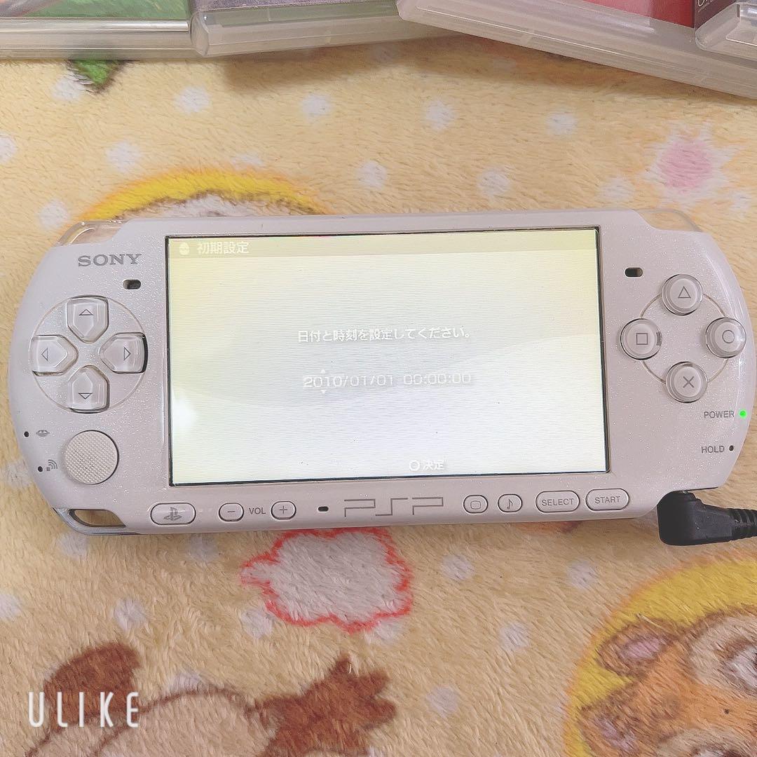 PSP3000 パールホワイト ジャンク