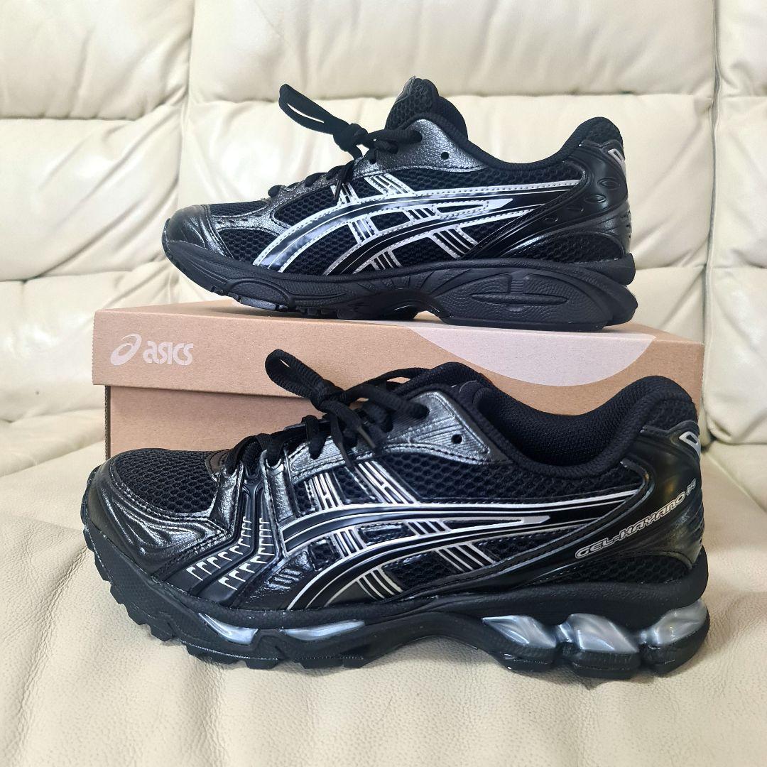 Asics Gel-Kayano 14 ゲルカヤノ14 ブラック ピュアシルバー