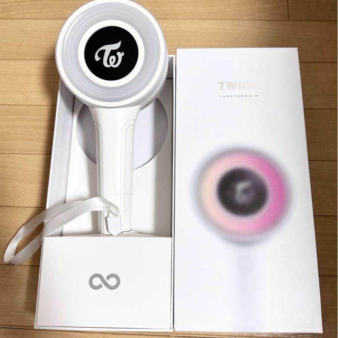 まだ間に合う！新品】TWICE CANDYBONG ∞ 公式ペンライト - メルカリ