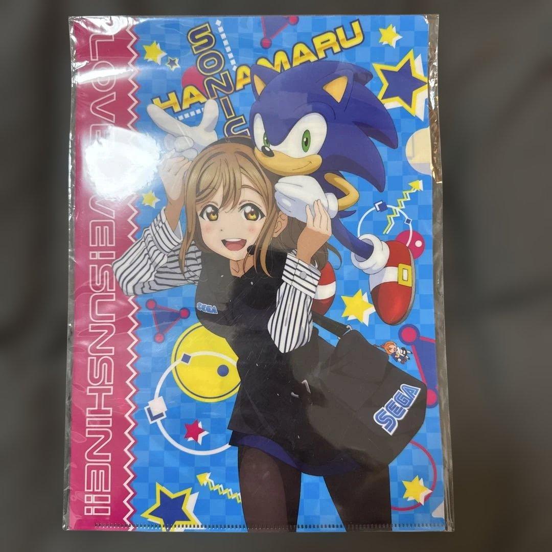 ラブライブ！サンシャイン!! 高海千歌×SEGA コラボ A4クリアファイル