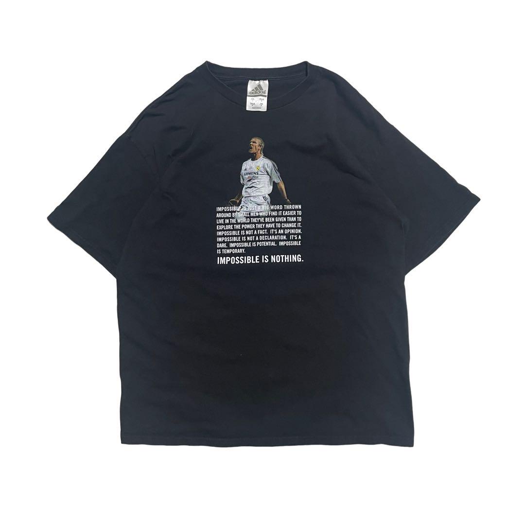 ベッカム アディダス レアルマドリード Tシャツ Lサイズ メンズ