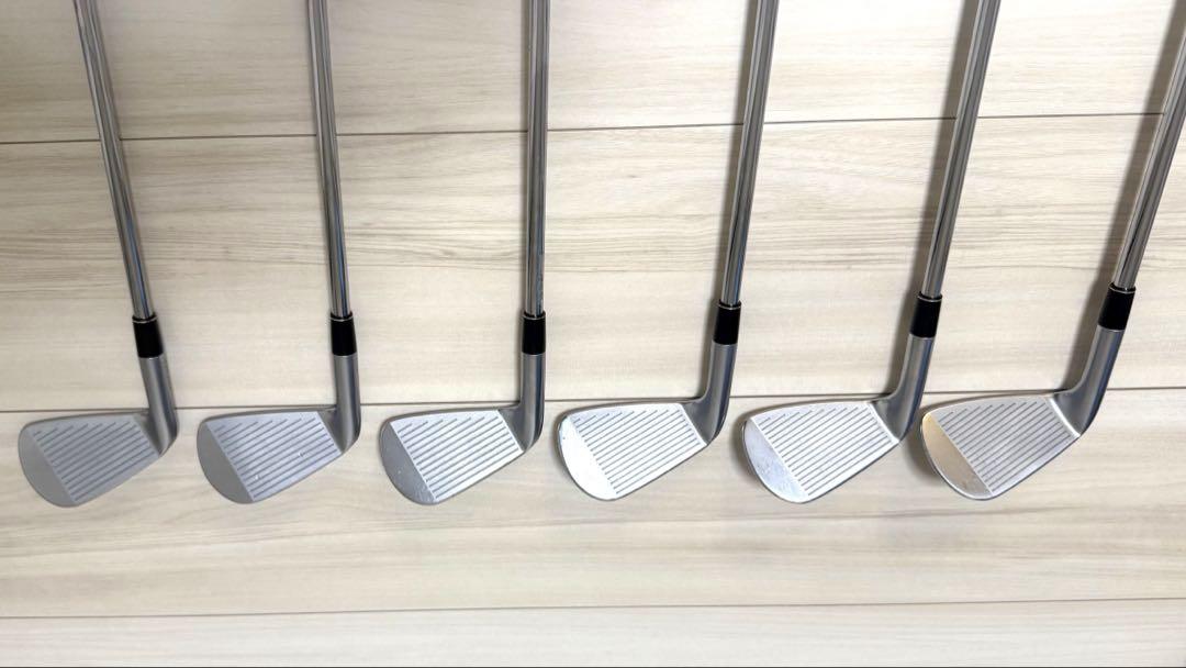 【値下】明日発送可ダンロップ SRIXON ZX7 アイアンセット Sシャフト
