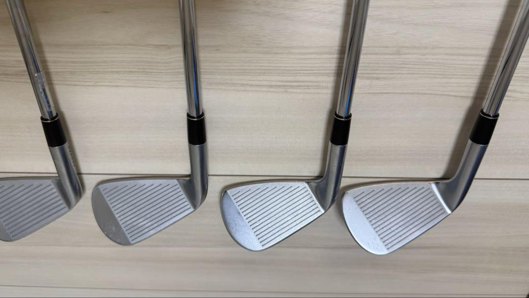 【値下】明日発送可ダンロップ SRIXON ZX7 アイアンセット Sシャフト