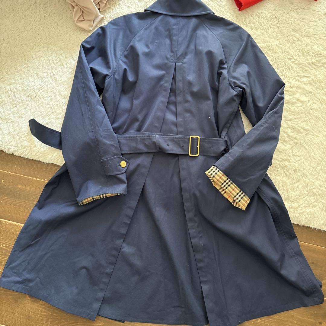 BURBERRY ネイビー トレンチコート