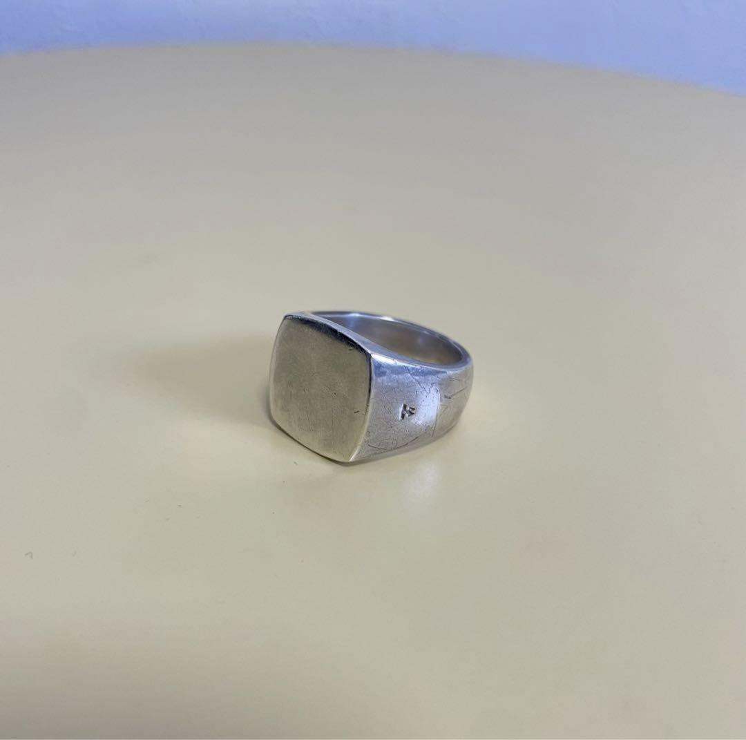 最終値下げ　tomwood トムウッド シグネットリング　54 14号　シルバー