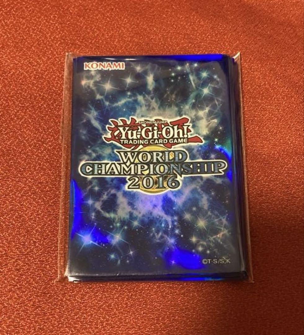 遊戯王　WCS2016 青　ブルー　スリーブ　248枚　内20枚新品 匿名配送】遊戯王 WCS2016 限定スリーブ 未開封 20枚 ② - メルカリ