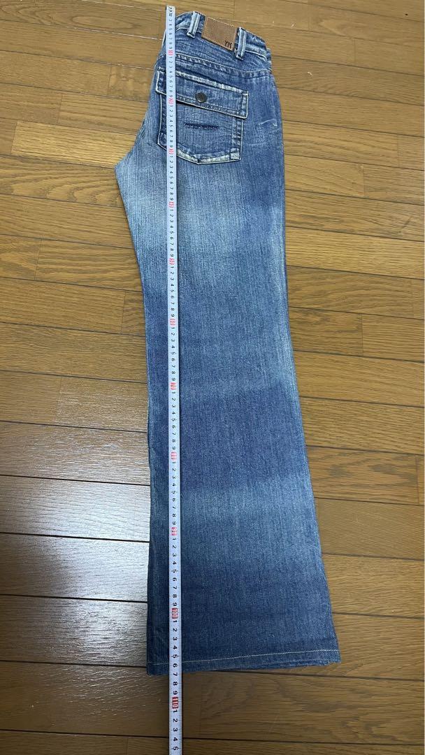 YANUK ヤヌーク パンツ デニム ジーンズ USA製421000 綿100％