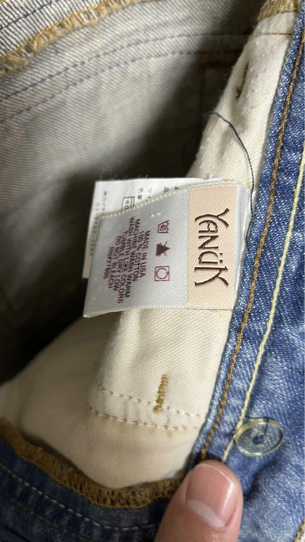 YANUK ヤヌーク パンツ デニム ジーンズ USA製421000 綿100％
