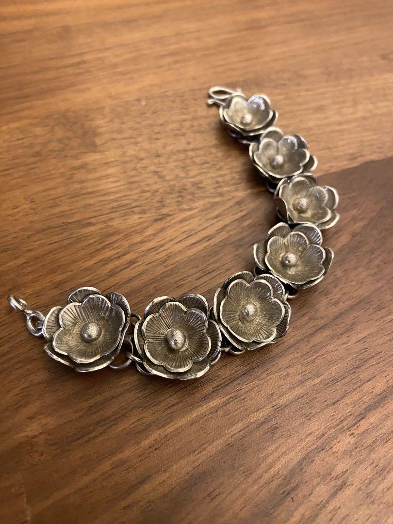 ブレスレット銀42g ハンドメイド