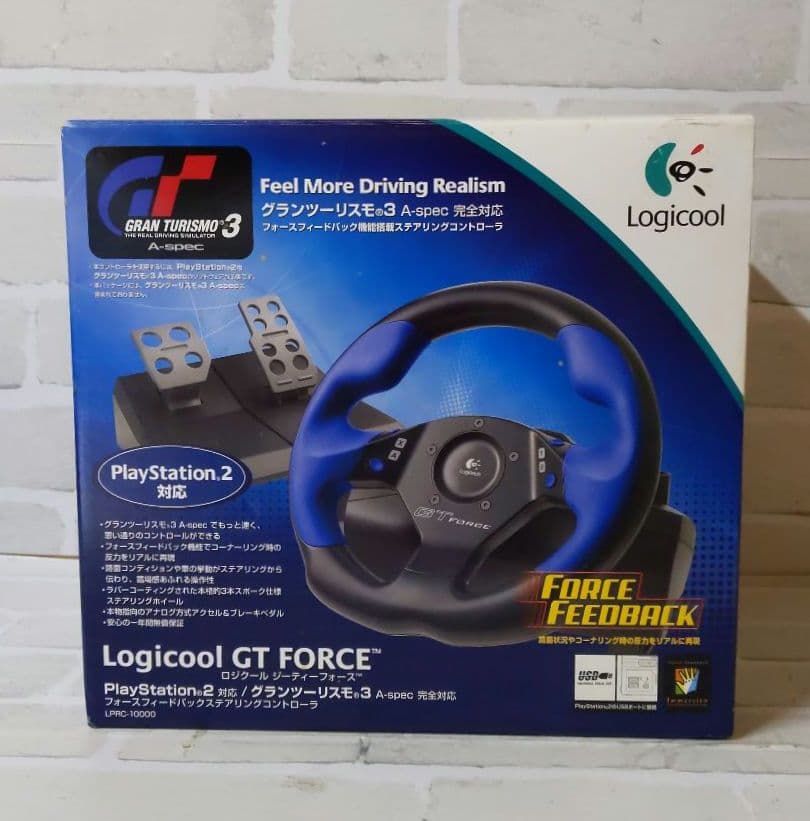 プレステ2 GT3 Racing Pack、ロジクールl GT FORCEセット Amazon.co.jp: ロジクール GT FORCE for Gran Turismo 3 A-spec