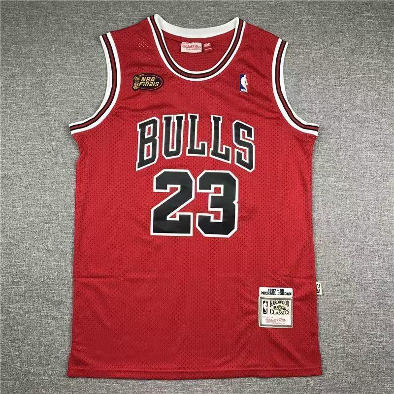 限定セールをすべて BULLS JORDAN 23番 ジャージ レッド - メルカリ ウェア