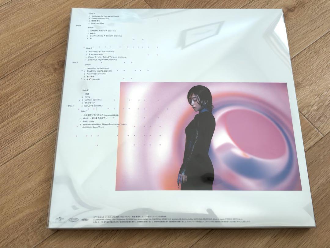 宇多田ヒカル SCIENCE FICTION LP レコード 美品