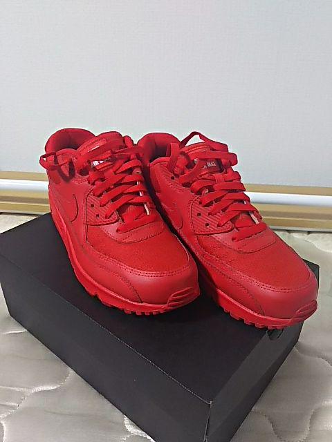 エアマックス90 AIRMAX90 iD トリプルレッド