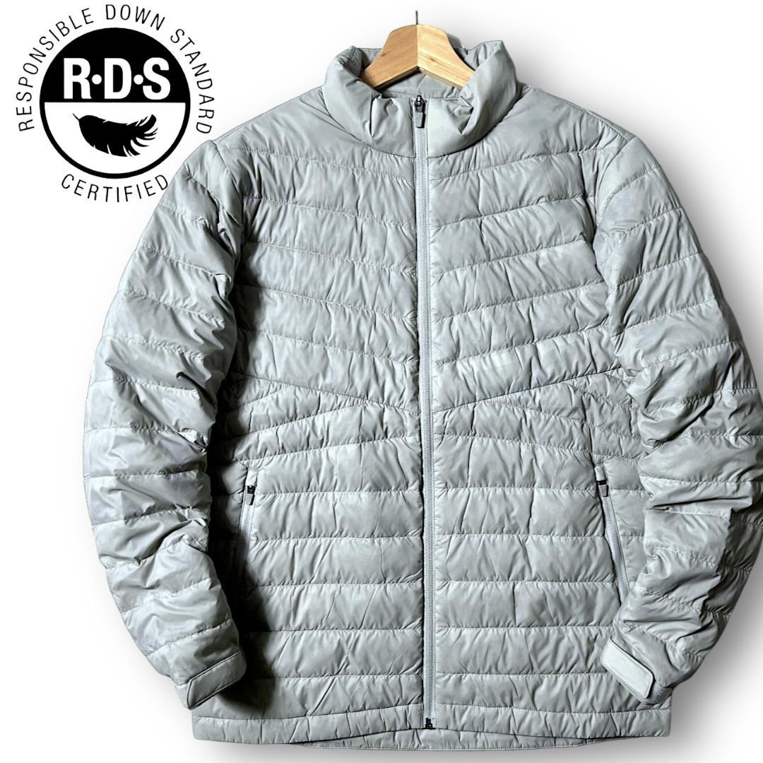 XL ミレー RDSグースダウン ライトダウンジャケット カーキべージュ